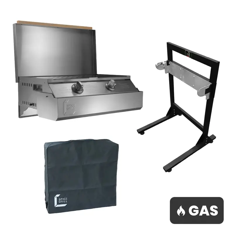 Grill Master Mid Natural Gas Bbq Bundle – Stand-Alone Setup 1