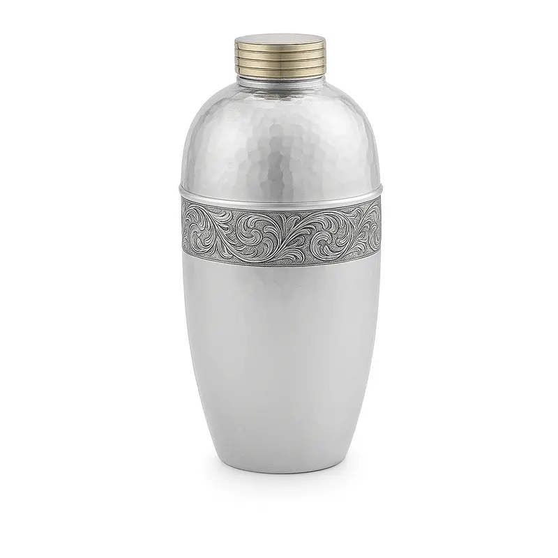 Gskt Çanakkale Shaker – Handcrafted Pure Silver Cocktail Shaker 1