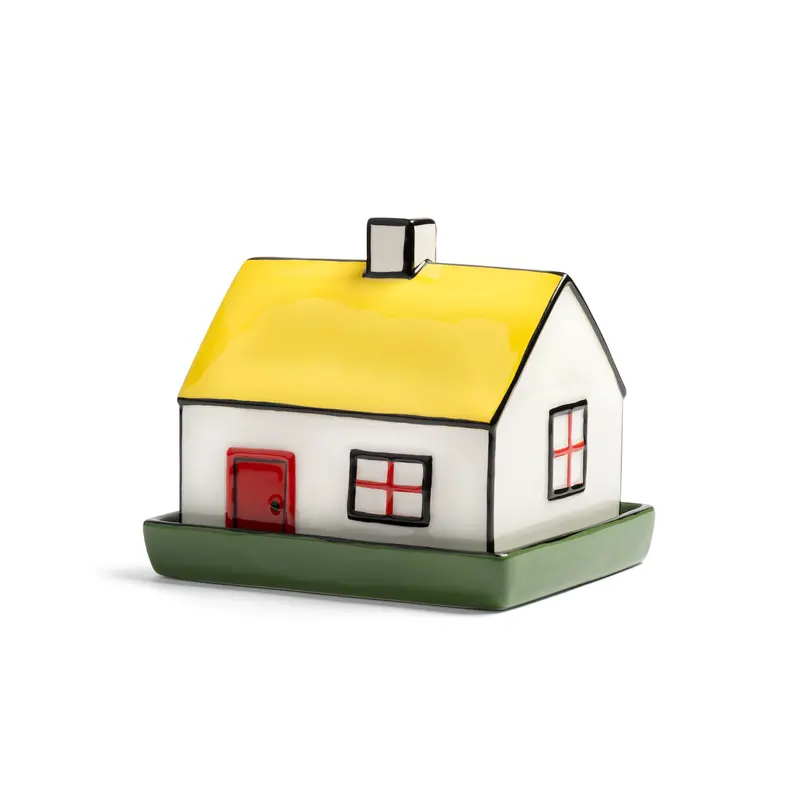 Haines House Stoneware Butter Keeper – 16.5Cm Round 1