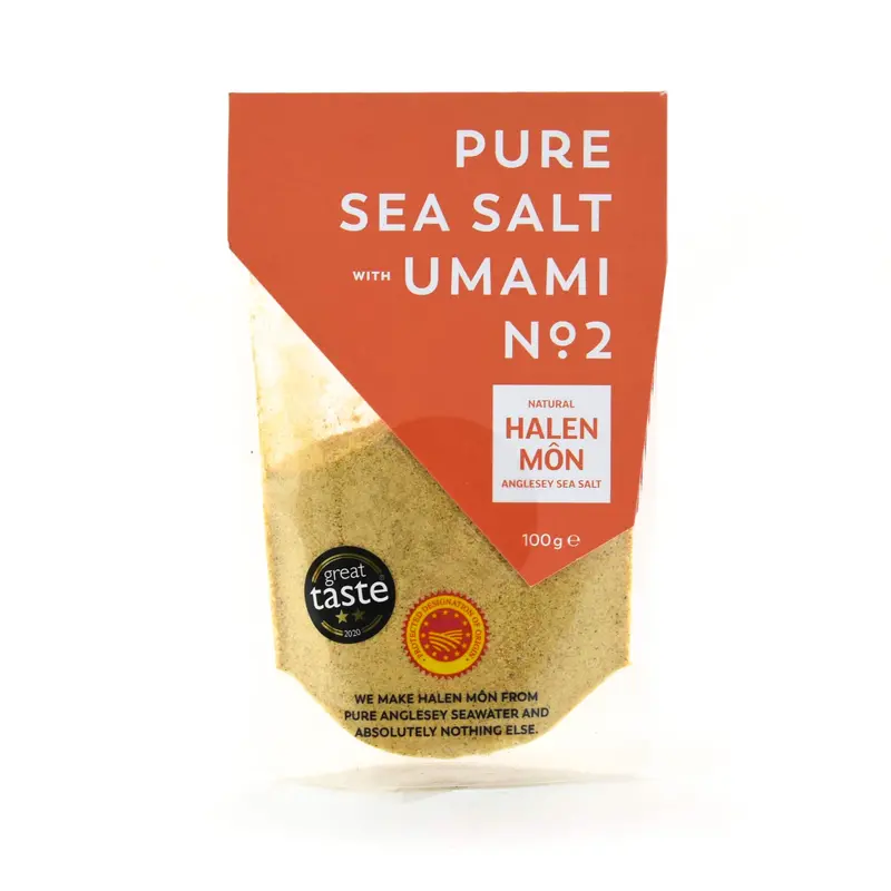 Halen Mon Umami-Enhanced Sea Salt – 100G Flavor-Boosting Mineral Salt 1