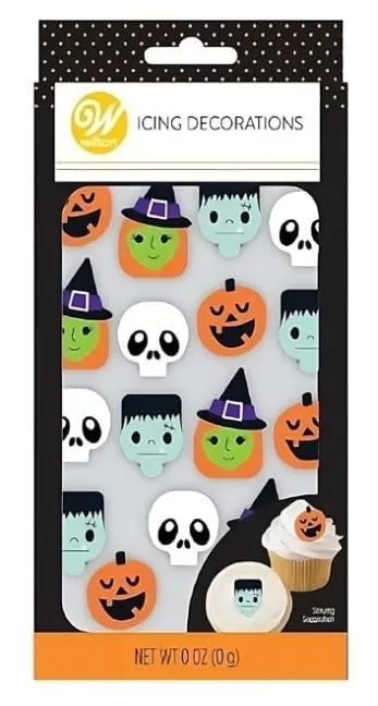 Halloween Icon Icing Decorations Pack 1