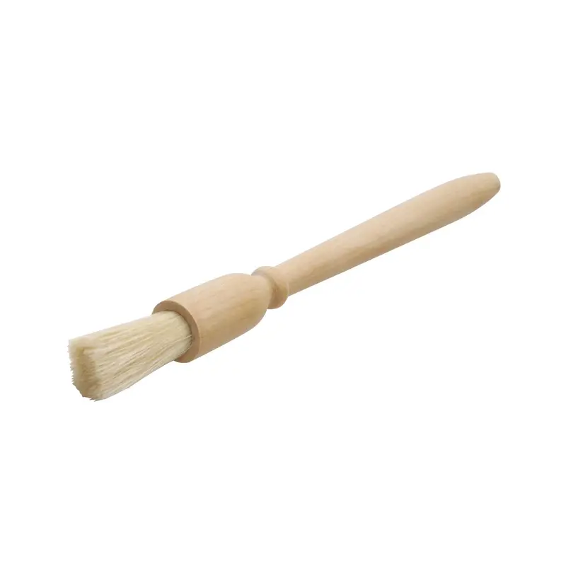 Handcrafted Wooden Pastry Brush – Natural Beechwood, 25 Cm Handle 1