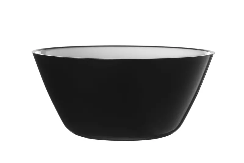 Harfield Black 27Cm Acrylic Serving Bowl 1