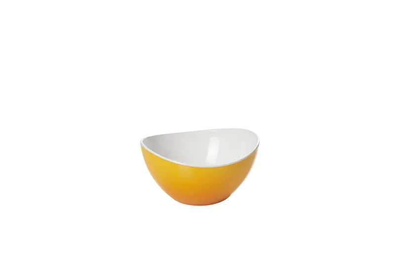 Harfield Yellow 12Cm Curved-Edge Acrylic Display Stand 1