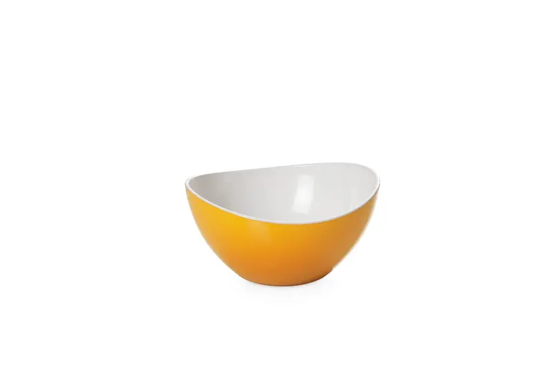 Harfield Yellow 14Cm Curved-Edge Acrylic Display Stand 1