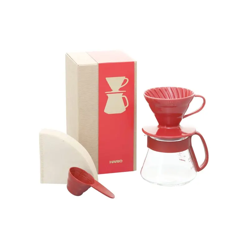 Hario Ceramic V60 Dripper And Thermal Pot Bundle 1