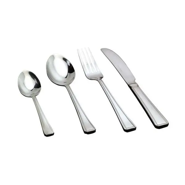 Harley-Style Stainless Steel Dessert Fork – Dozen Set 1