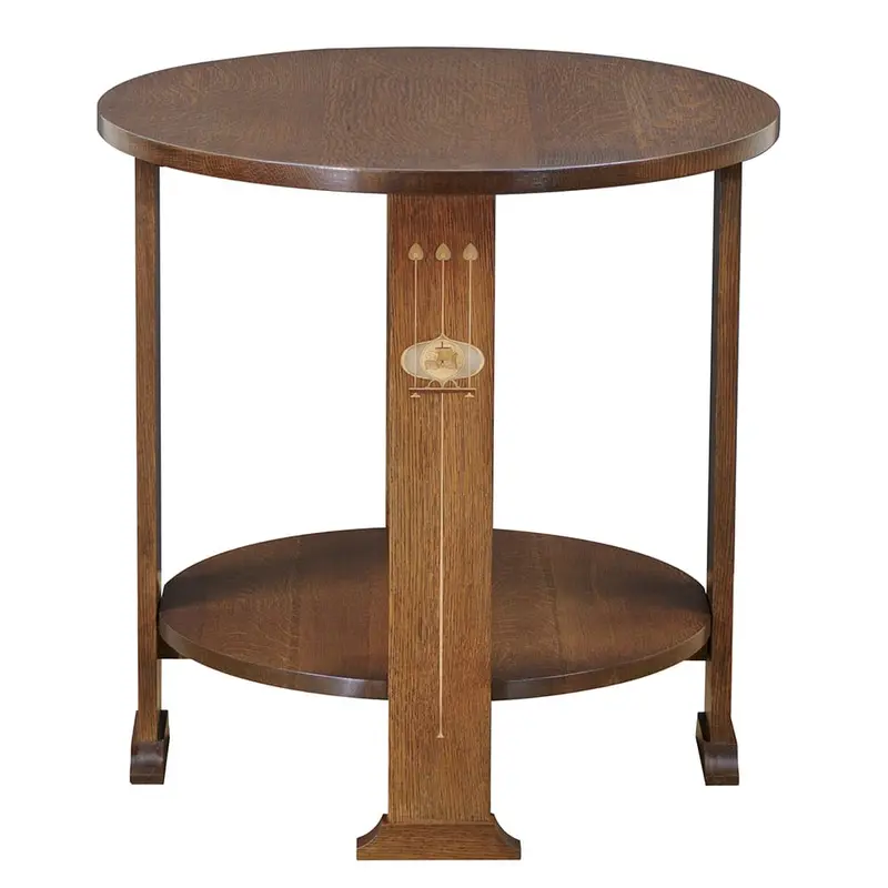 Harvey Ellis Round Lamp-Specific Side Table 1