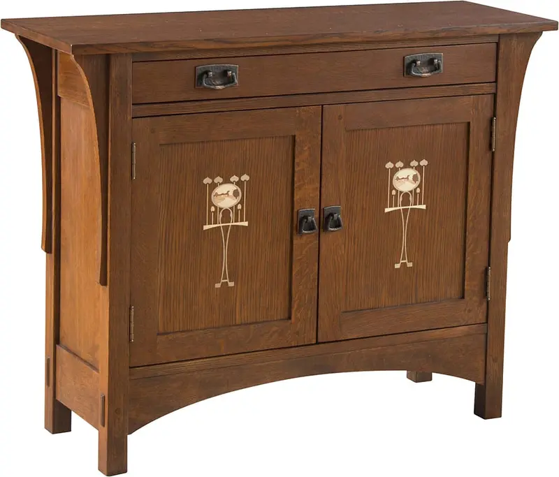 Harvey Ellis Sliding-Door Console Unit 1