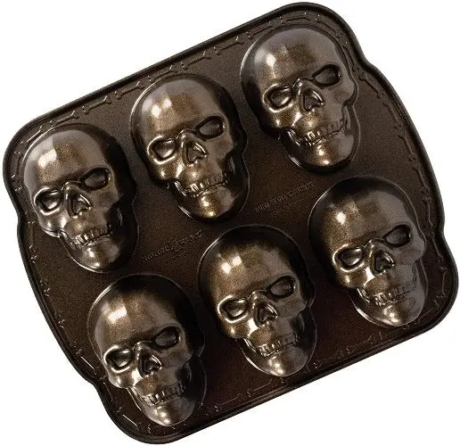 Haunted Skull Mini Cakelet Pan 1