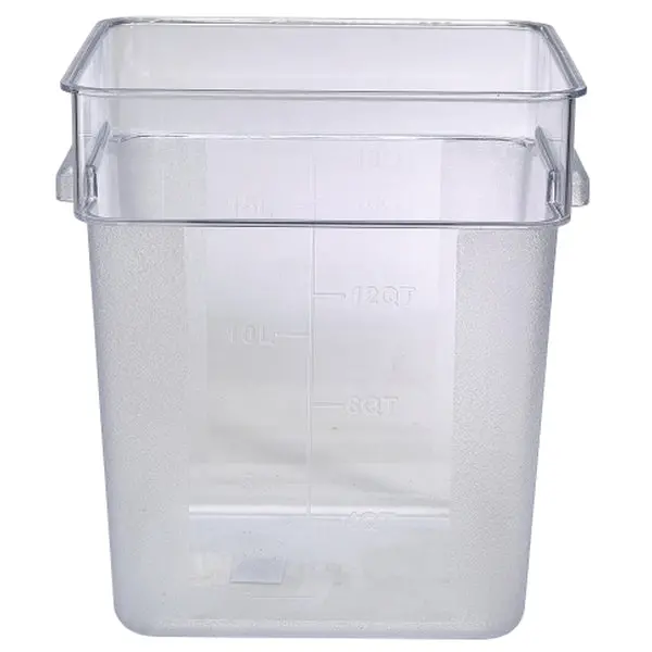 Heavy-Duty Square Storage Container – 17.1 Litre Capacity 1