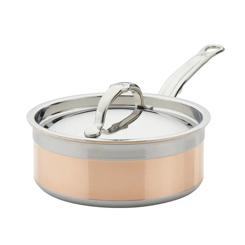 Hestan Copperbond 18Cm Saucepan With Stainless Steel Lid 1