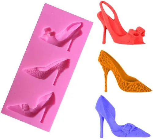 High-Heel Shoe Silicone Cake Mold 1