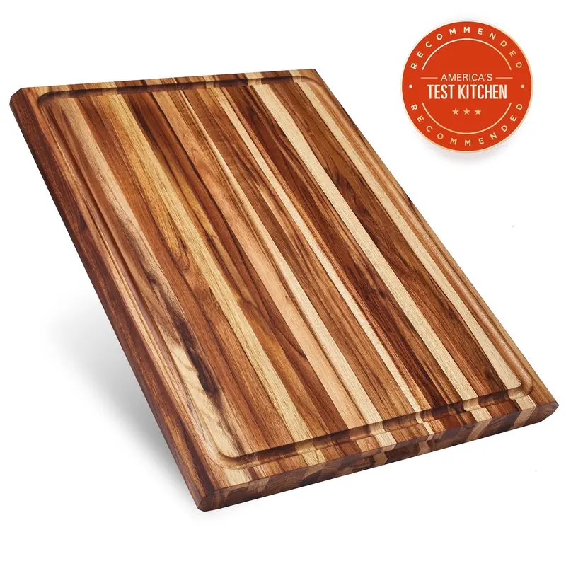 Highland Wood Cutting Board For Kitchen Prep 1