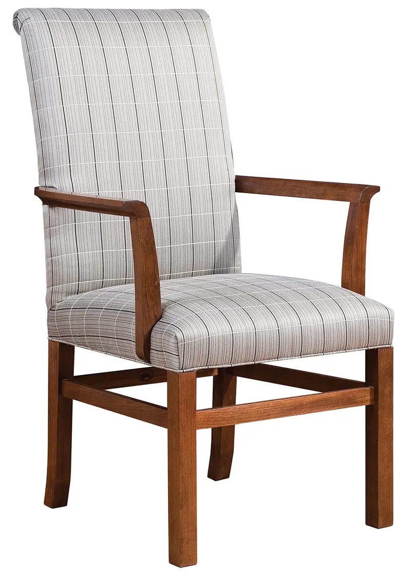 Highlands Upholstered Armchair With Tailored Cushioning 1