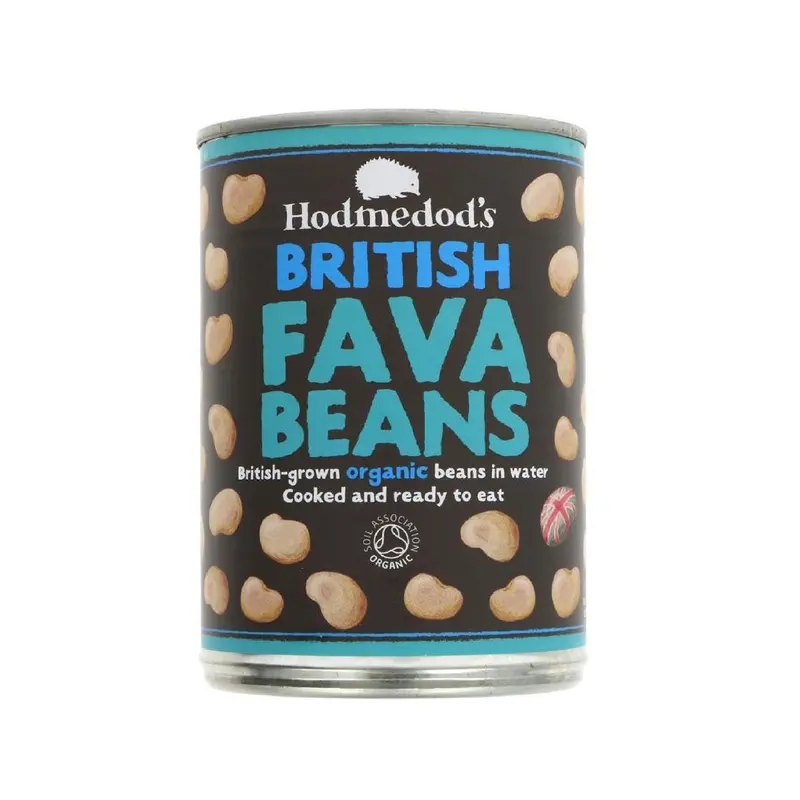 Hodmedod’S Organic Whole Fava Beans – British-Grown, Preserved In Brine, 400 G 1