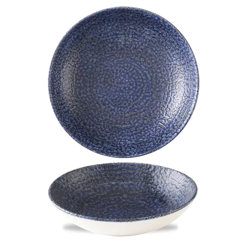 Homespun Chroma Twilight Evolve Coupe Bowl – 9.75" Diameter, Pack Of 12 1