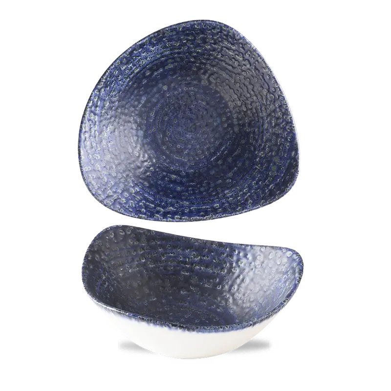 Homespun Chroma Twilight Lotus Bowl – 9" Diameter, Pack Of 12 1