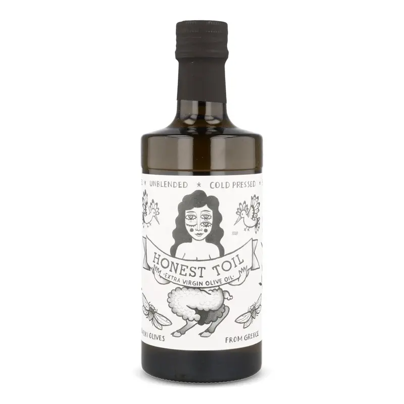 Honest Toil Dark-Glass Greek Extra Virgin Olive Oil – 500Ml 1