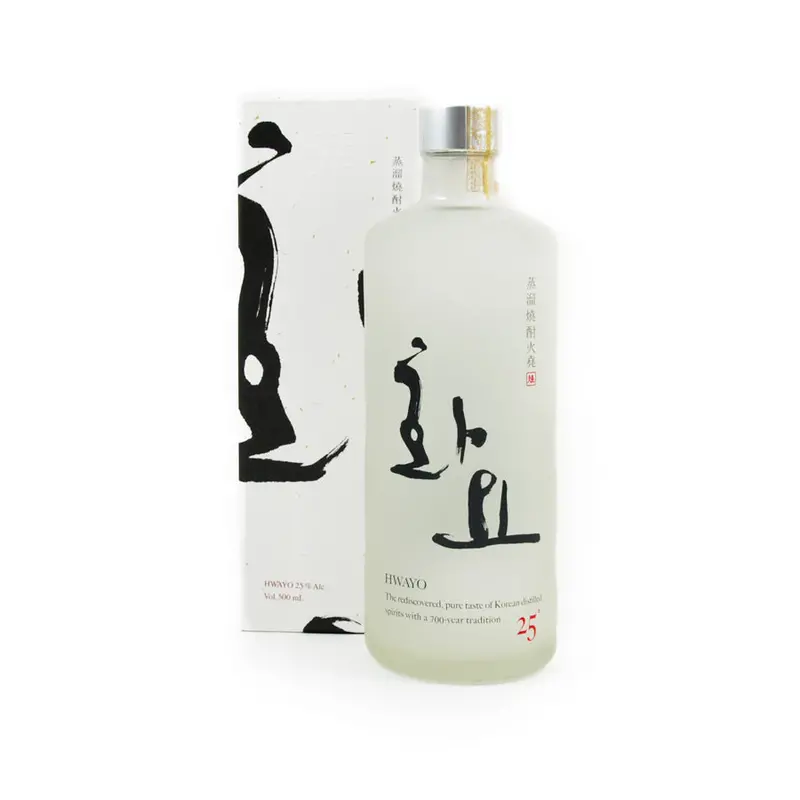 Hwayo Korean Soju – Smooth 500Ml Bottle, 17.2% Abv 1