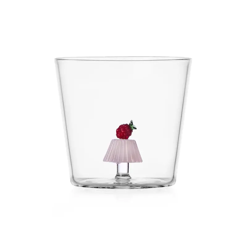 Ichendorf Milano Raspberry Charlotte Art Glass Tumbler – 300Ml 1