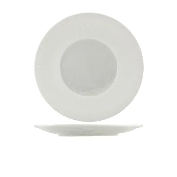 Incise Lucine Winged Porcelain Dinner Plate – 28.5 Cm, 6 Per Case 1