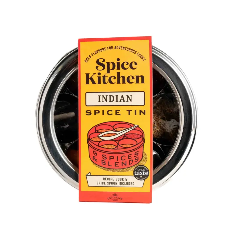 Indian Spice Organizer Tin – Spice Kitchen Range 1