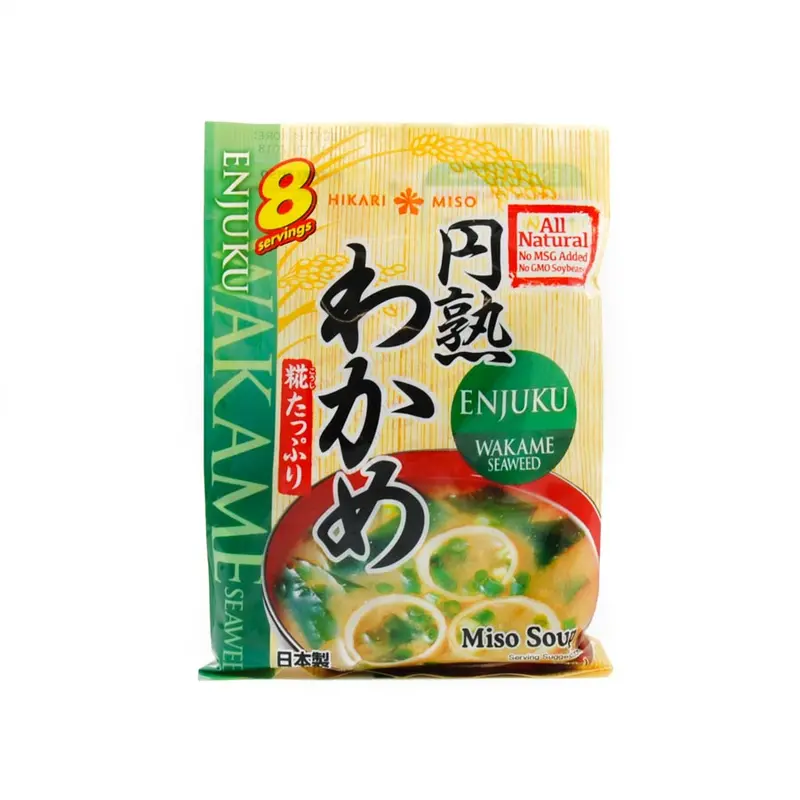 Instant Wakame Miso Soup – 8 Single-Serve Portions (22G Each) 1