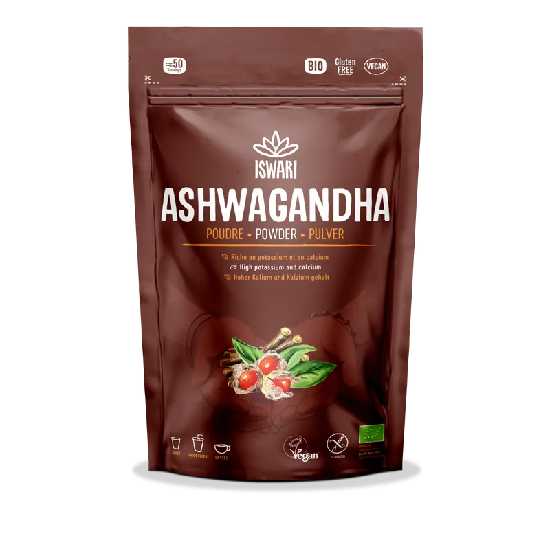 Iswari Organic Ashwagandha Powder – 150G Adaptogenic Stress Support 1