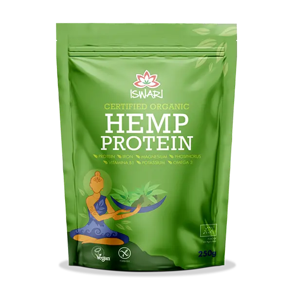 Iswari Organic Hemp Protein Powder – 250G Plant-Based Protein Source 1