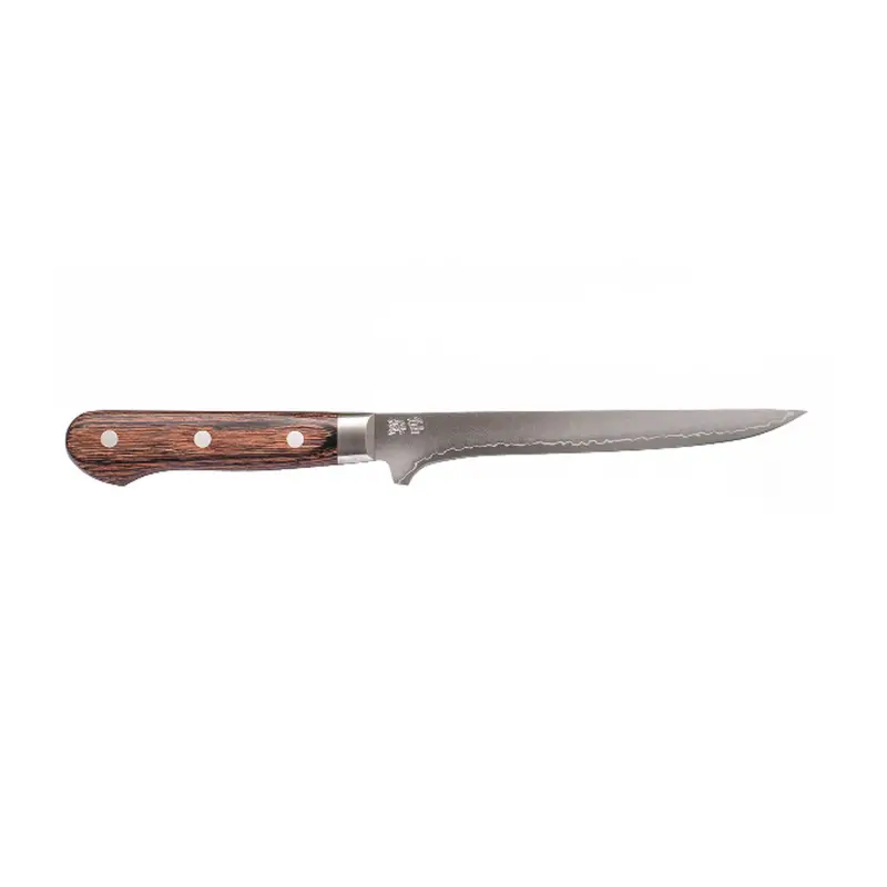 Japanese Aus10 Boning Knife – 16.5Cm Narrow Blade For Clean Meat & Poultry Prep 1