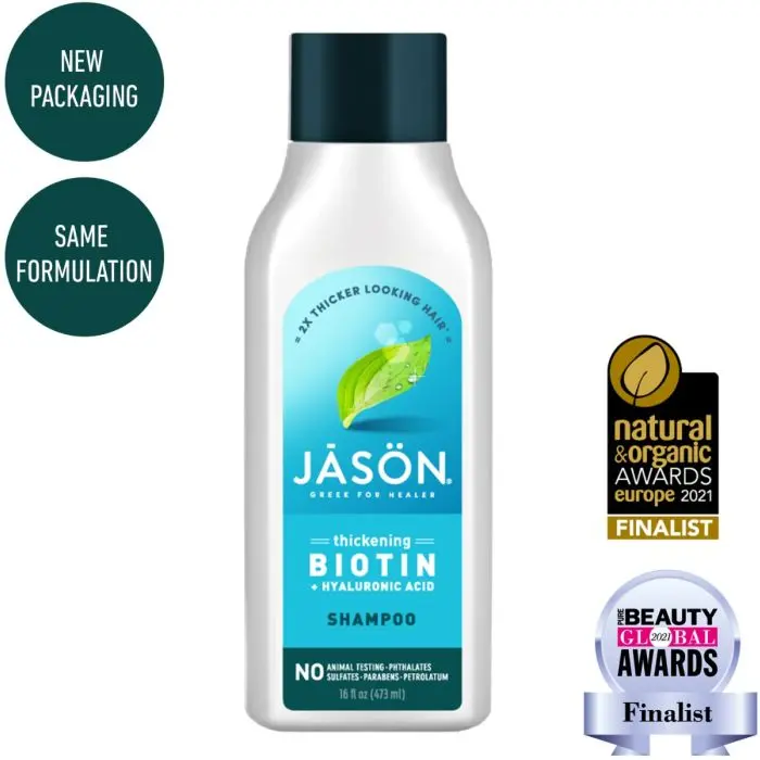 Jason Organic Biotin Shampoo – 473 Ml Bottle 1
