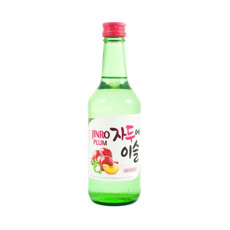 Jinro Plum-Enhanced Soju – 350Ml 1