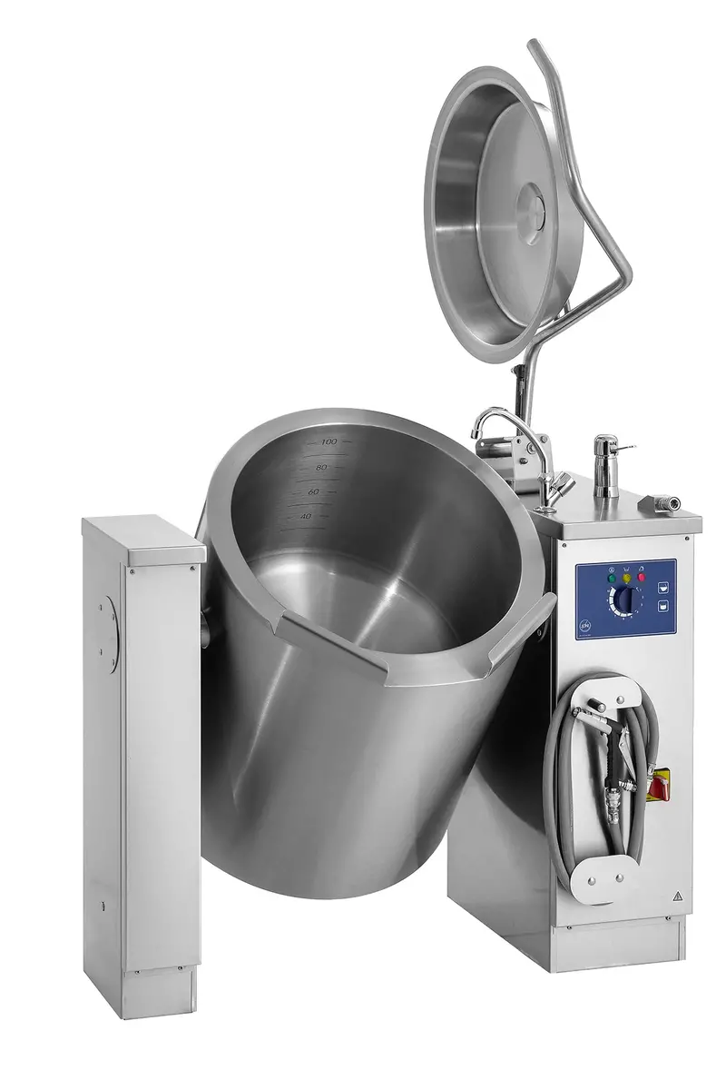 Joni Easy-Tilt Kettle – Ergonomic Manual Tilting Design 1