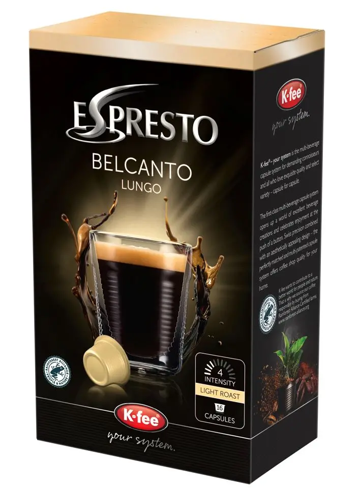 K-Fee Belcanto Coffee Pods – Rich, Aromatic Medium-Dark Roast Blend 1