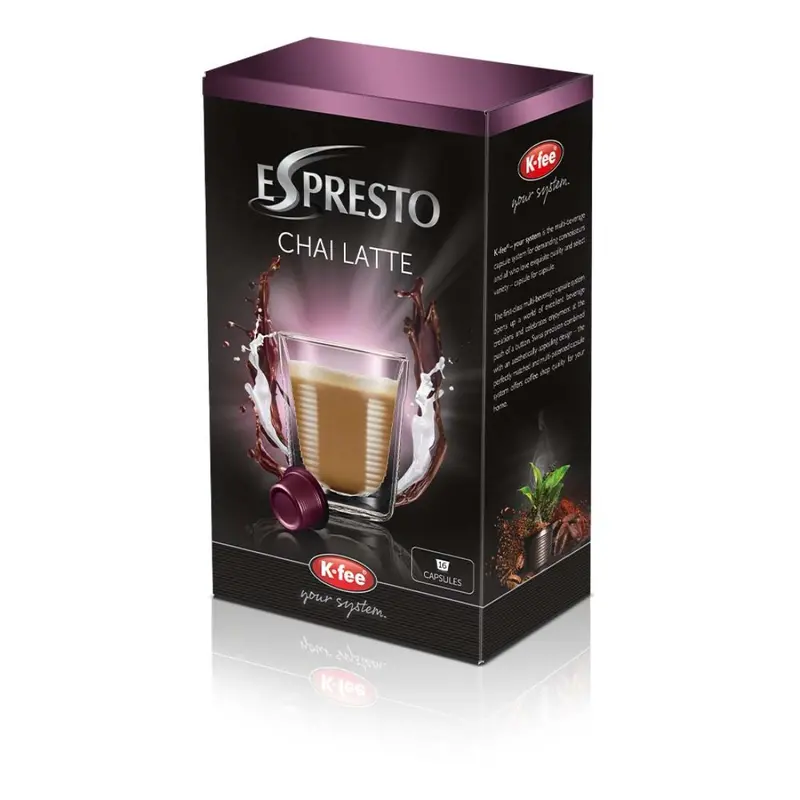 K-Fee Chai Latte Flavoured Capsules – Ready-To-Brew Pod Collection 1