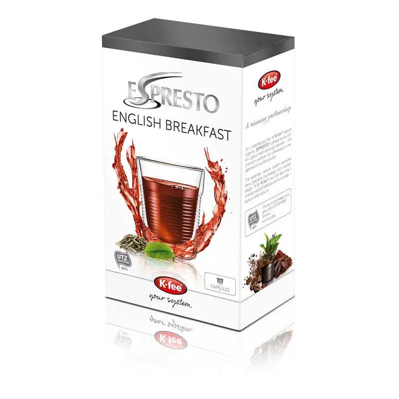 K-Fee English Breakfast Tea Capsules – Multi-Pack Compatible Pods 1