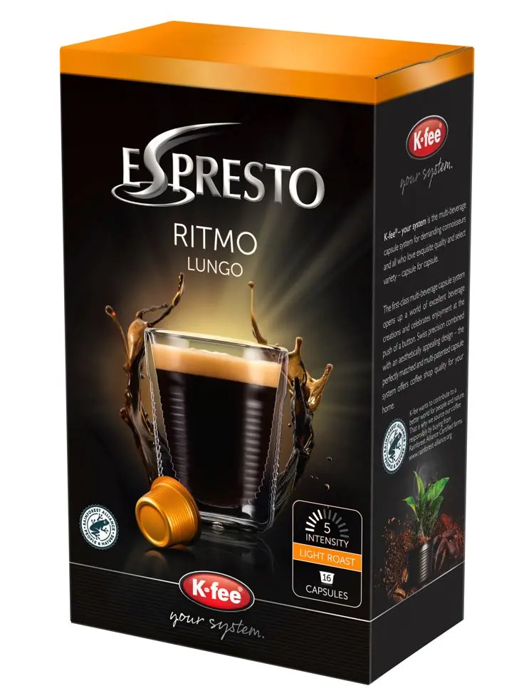 K-Fee Ritmo Espresso Capsules – Balanced Italian Roast In Convenient Pods 1