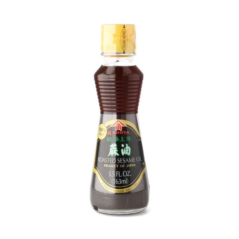 Kadoya Pure Toasted Sesame Oil, 163Ml Japanese Grade 1