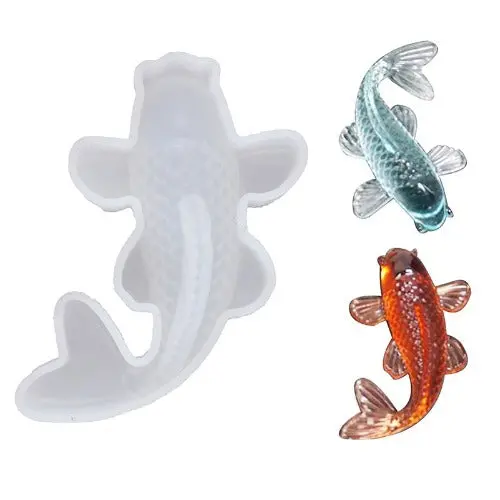 Koi Fish Silicone Mold For Chocolate And Soap Making 1