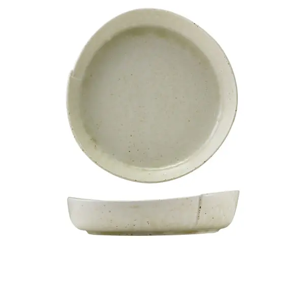 Kozo Shiro Porcelain Deep Plate – 23 Cm Diameter, Pack Of 6 1