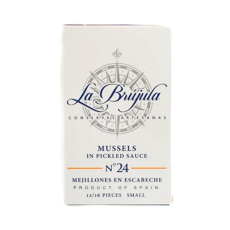 La Brujula Galician Mussels In Vinegar-Based Escabeche Sauce – 110G 1