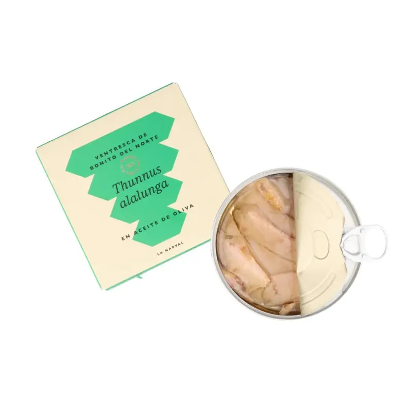 La Narval Cantabrian White Tuna Belly In Olive Oil, 120G 1