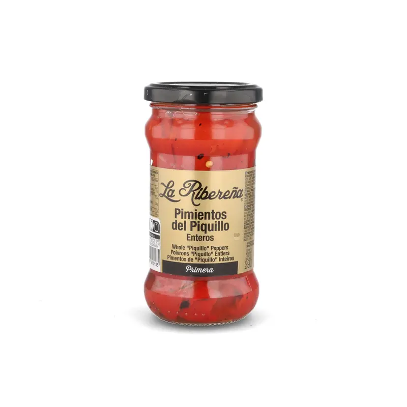 La Ribena Roasted Piquillo Peppers In Brine – 290G 1