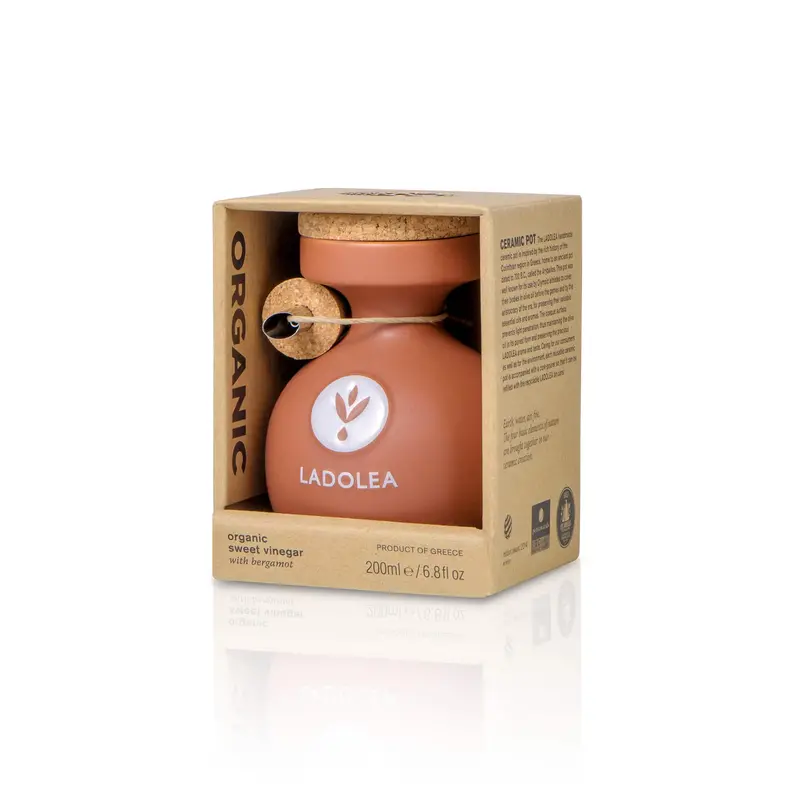 Ladolea Organic Agiorgitiko Sweet Vinegar With Bergamot Essence – 200Ml 1
