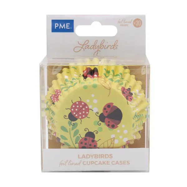 Ladybug-Design Standard Cupcake Liners (Pack Of 50) 1