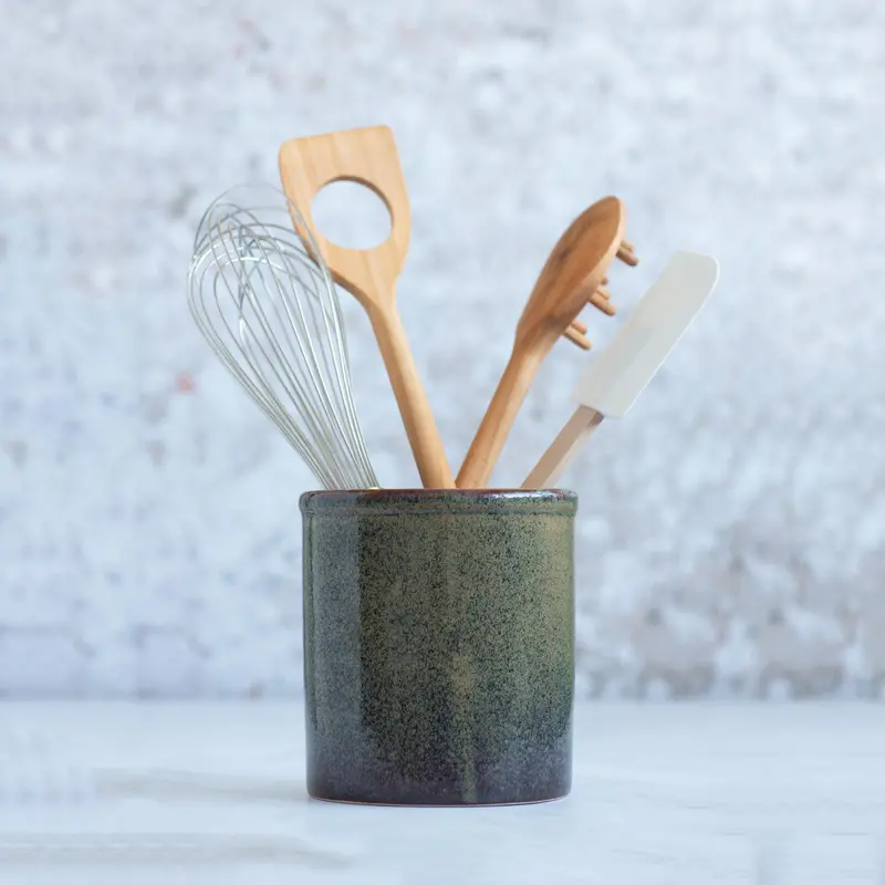 Lagoa Ceramic Kitchen Utensil Storage Jar 1