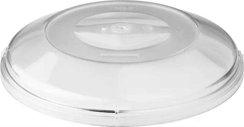 Large 24Cm Clear Low Cloche – Elegant Plate Cover For Display 1