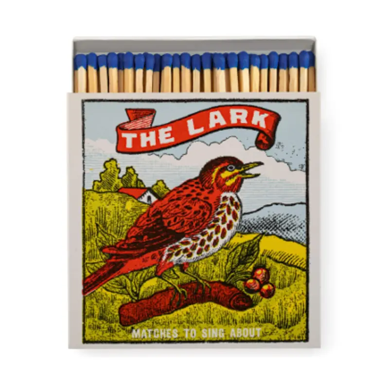 Lark-Designed Premium Safety Matches – Stylish, Collectible Matchbox Set 1