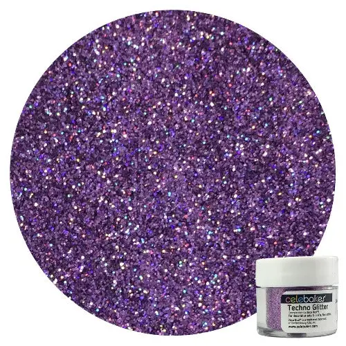 Lavender Holographic Techno Glitter 1